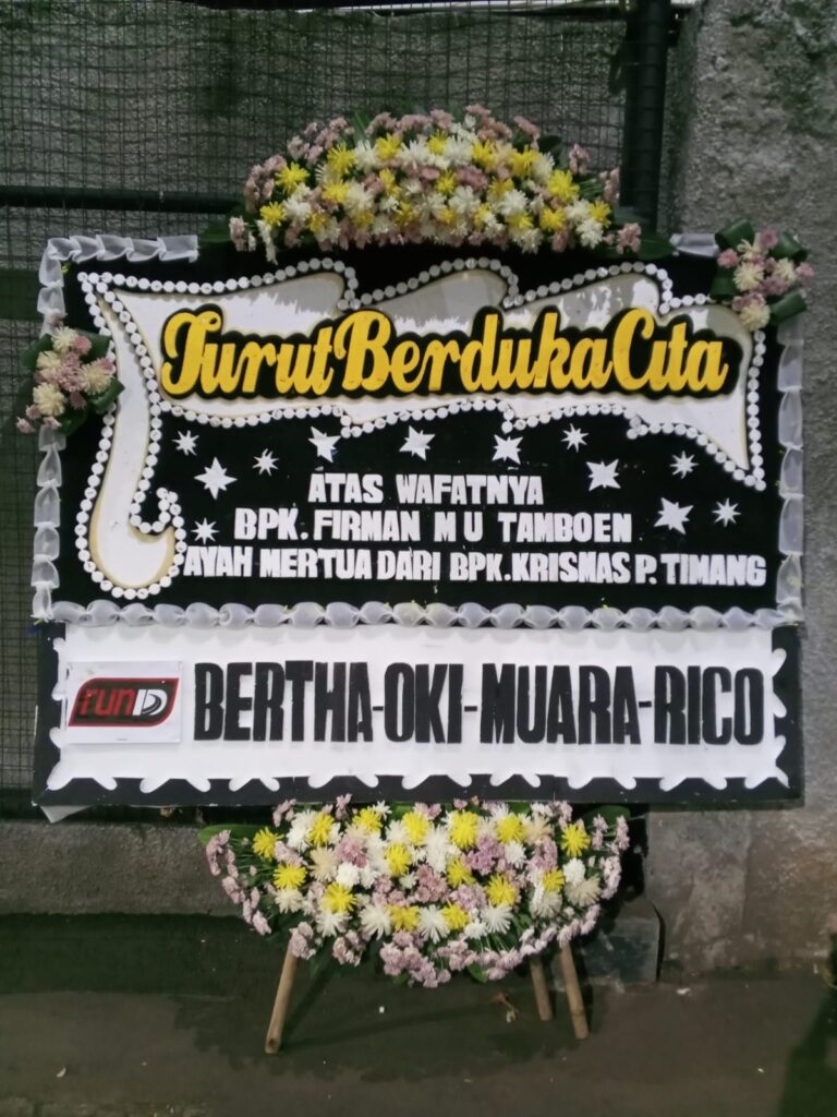 papan bungan duka